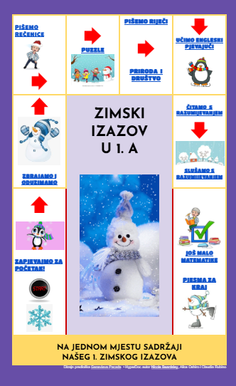 ZIMSKI IZAZOV U 1. A