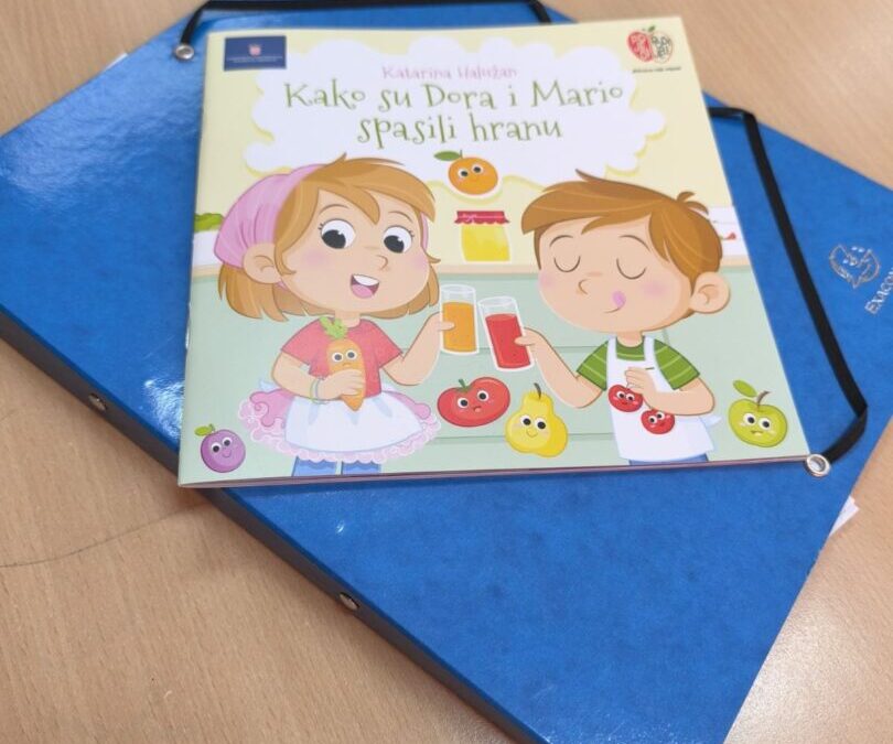 Učenici 4. c i 4. d razreda učili o hrani, okolišu i održivosti uz slikovnicu “Kako su Dora i Mario spasili hranu”