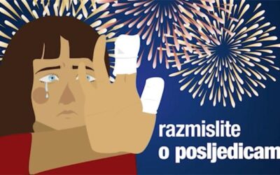 Pismo obavijesti o pirotehnici namijenjeno učenicima osnovnih i srednjih škola