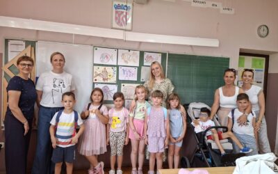 POSJET VRTIĆKE DJECE NAŠOJ ŠKOLI