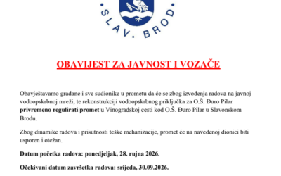 OBAVIJEST – PŠ Kolonija