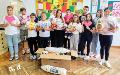 Mali znakovi pažnje za velike osmijehe – humanitarna akcija učenika 5. d razreda